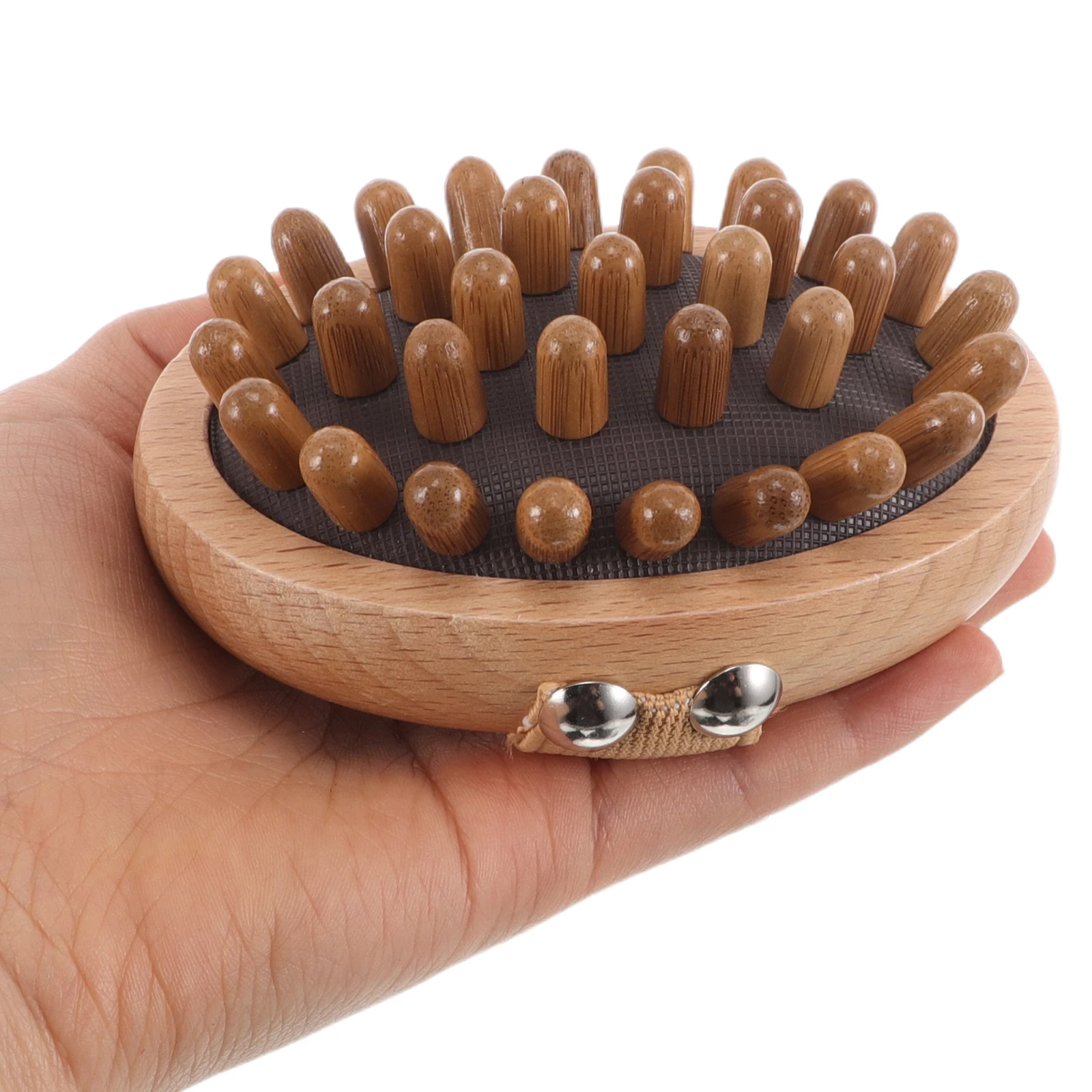 

Wooden Air-Cushion Comb Wood Scalp Massager Brush Smooth Meridian Massage Tool Portable Guasha Scalp Comb Wooden Massage Tool