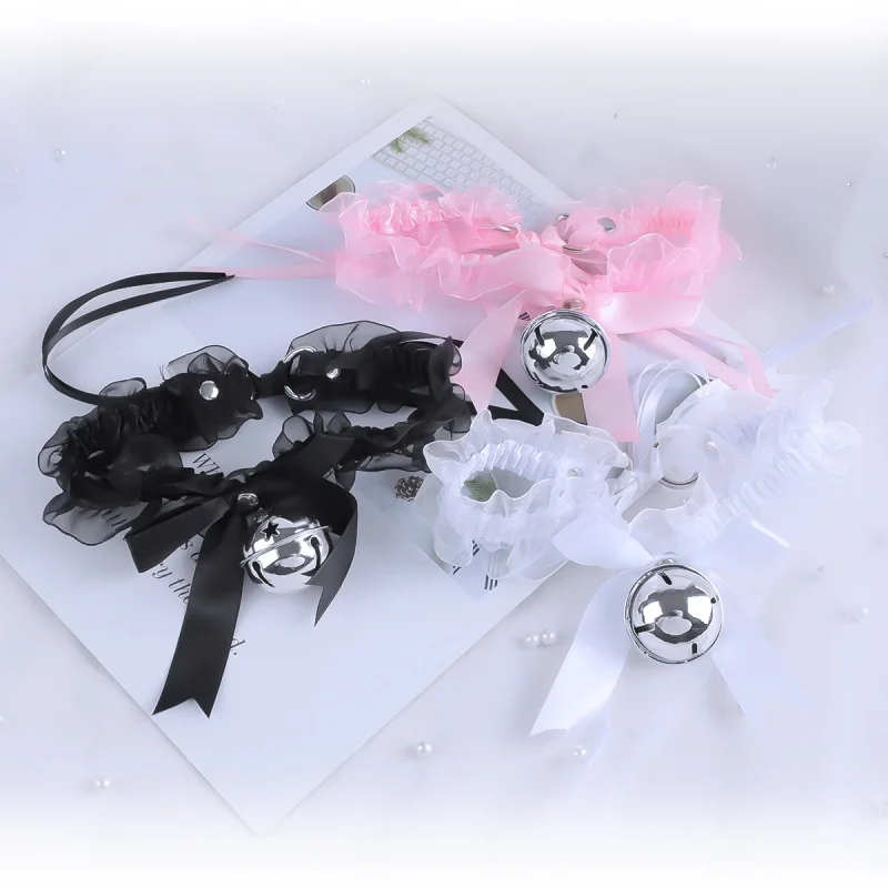 

Adult Cosplay Sexy Lingerie with Cute Cat Girl Lace Collar Waiter Stage Dancer Costumes for Women Erotic Baby Dolls Accessories