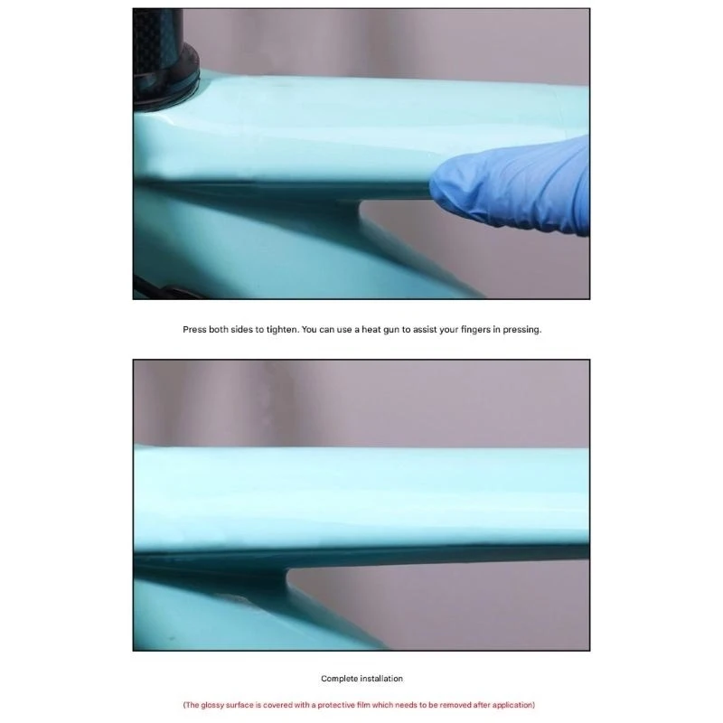 Bicycles Invisible Protective Film Scratch Resistant Cover For Bicycles Frame Long Timing Good Protections Thin Design