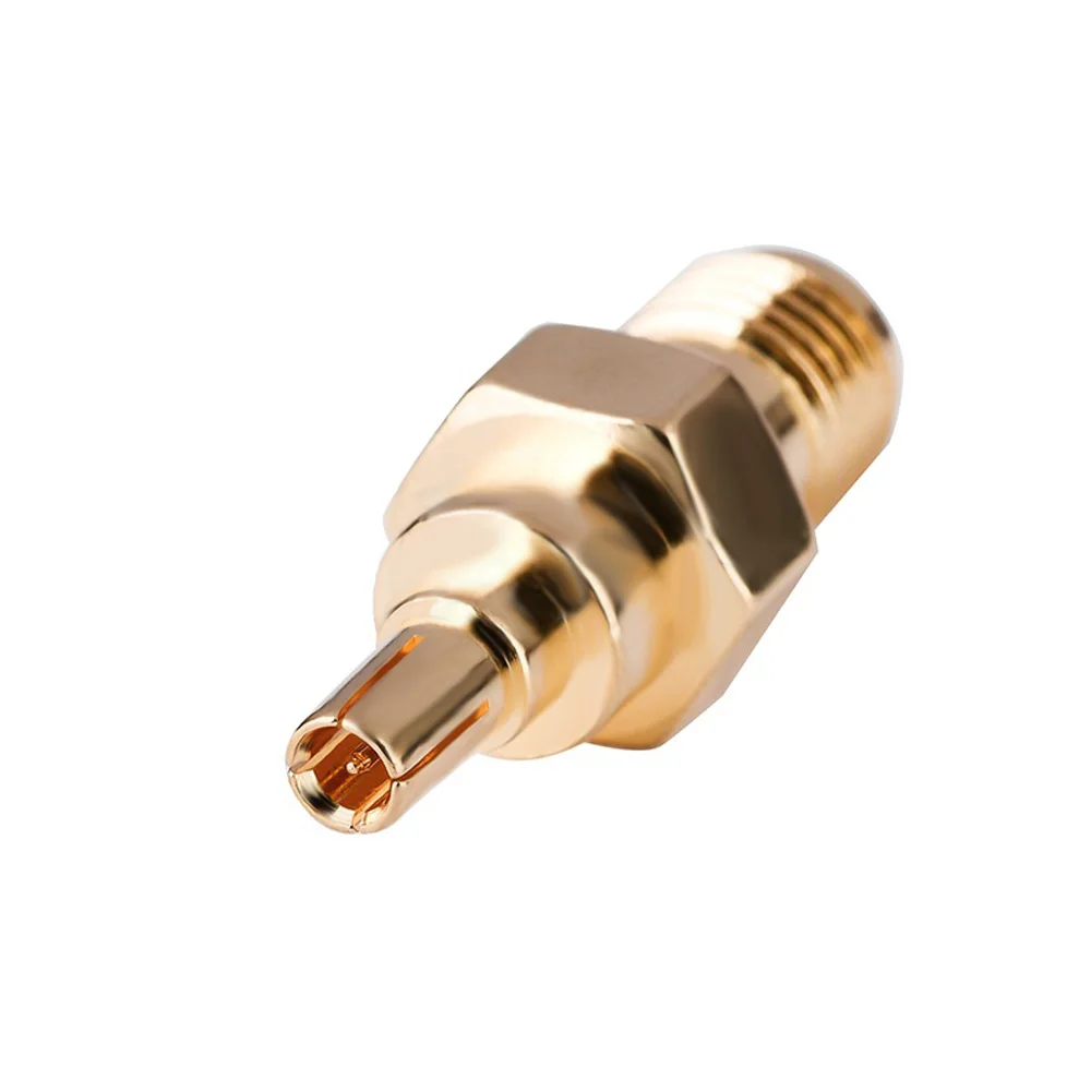 Musical Sound SMA Male Plug Crimp RF Connector Straight for Coax Cable 1/6/24/50/100 Pieces SMA Male Coaxial RF Connector