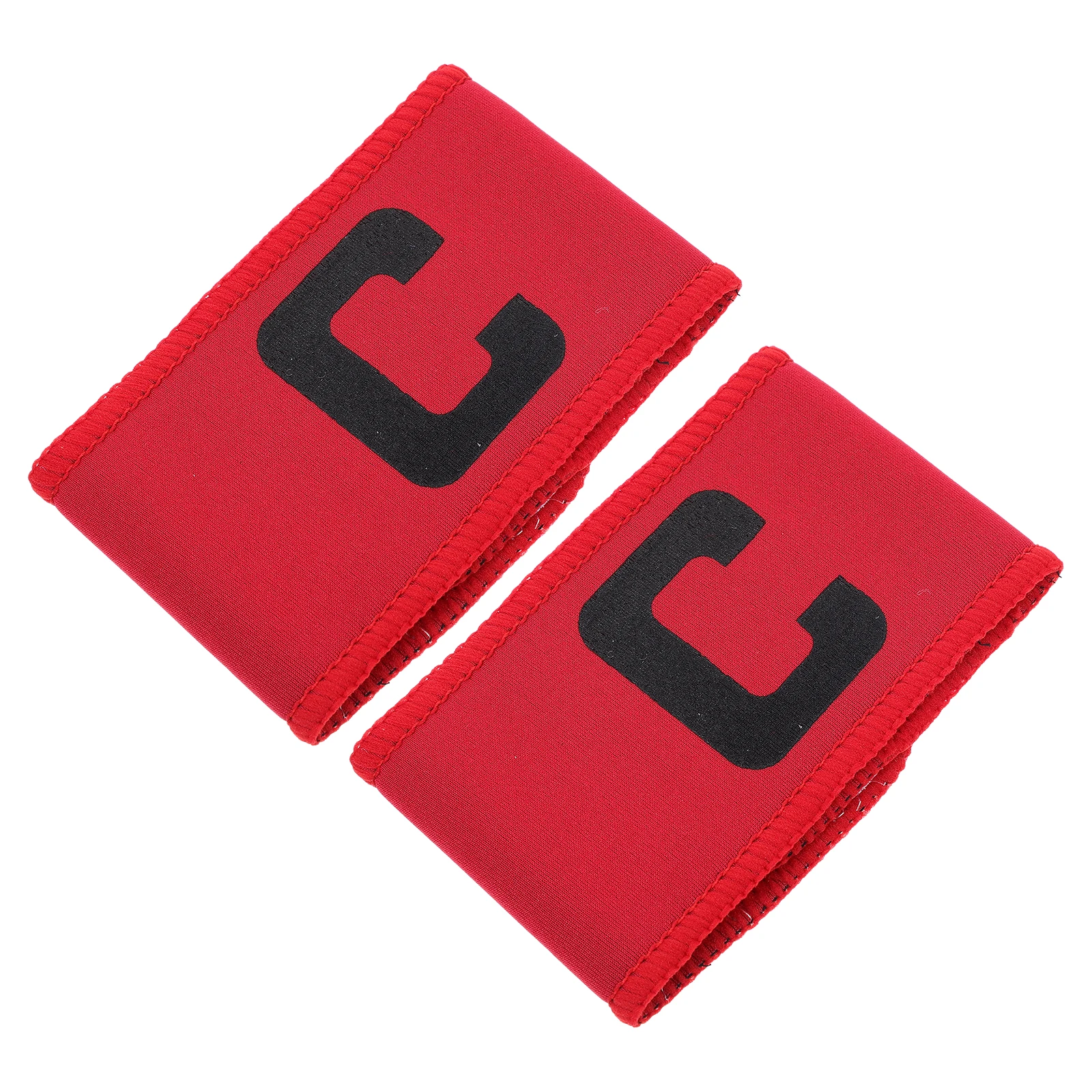 

2pcs Non-Slip Football Captain Armbands Reusable Sports Arm Bands Soccer Baseball Hockey Lightweight Portable Captain Band