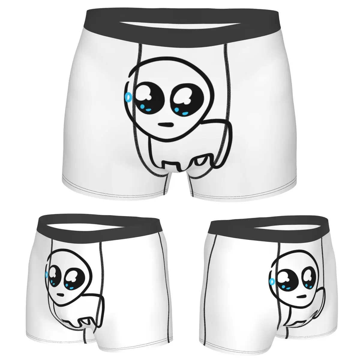 

Boxer Underpants Shorts TBH Autism Creature Meme Yippee Panties Men Breathable Underwear for Homme Man Boyfriend Gift
