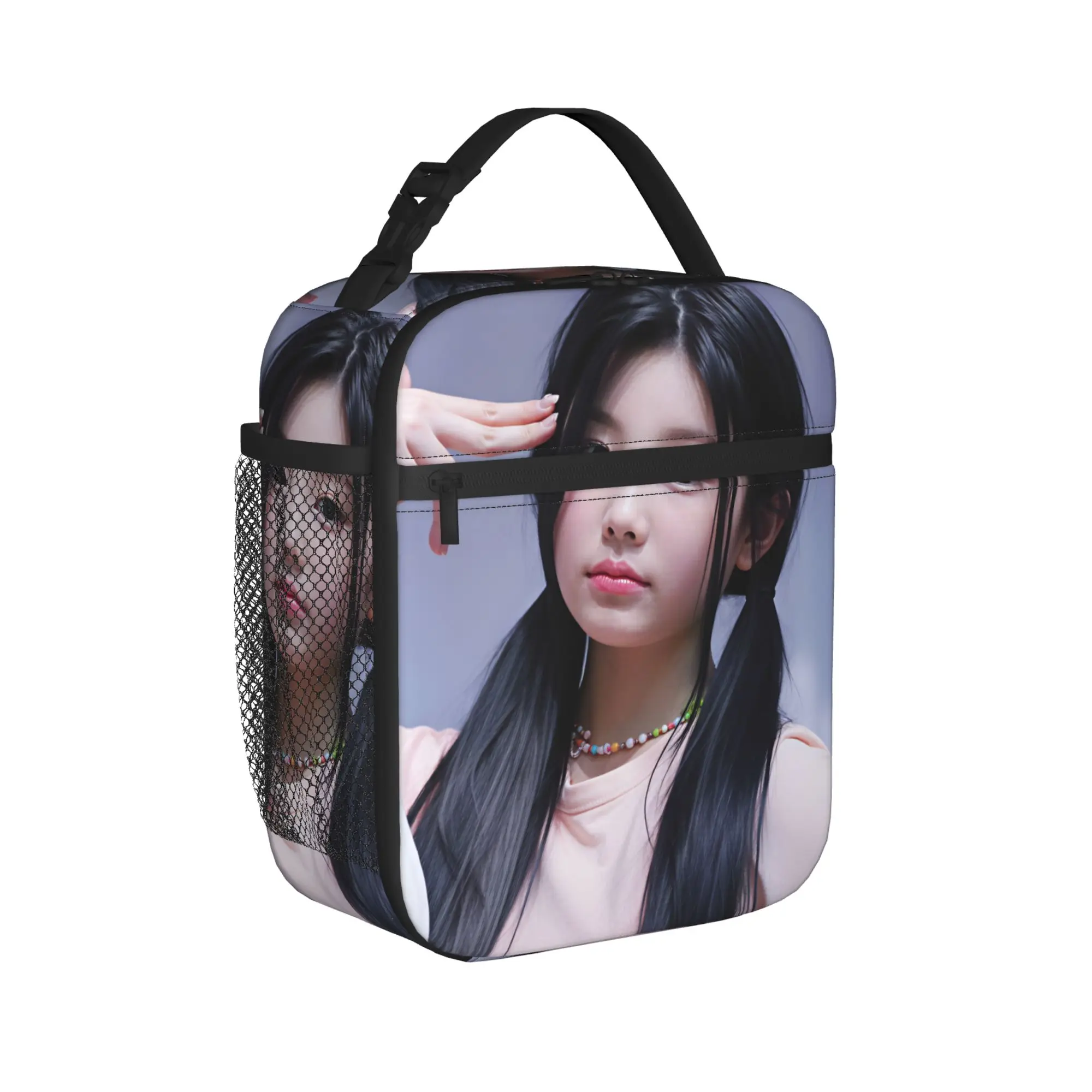 W-Wonhees-S Super Real Me  Lunch Bag  School Lunch Box For Child Cute Designer Tote Food Bags Waterproof Portable Cooler Bag