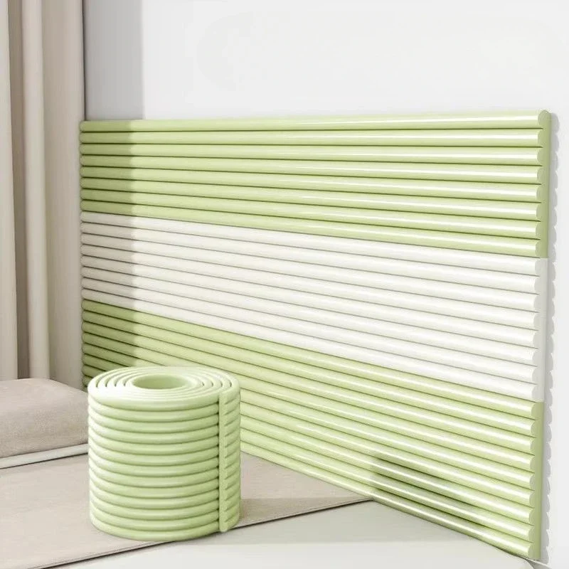 Self-adhesive Widening Wall Stickers Tatami Soft Bag Headboard Anti-collision Cushion Keep Warm Bedside Backrest Wallpaper Decor