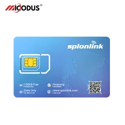 Only a Spionlink SIM Card For All GPS Trackers of Our Micodus Like mv710/mv720/mv730/mv740/mv33/ml500/mv790/mv55g Except ML935