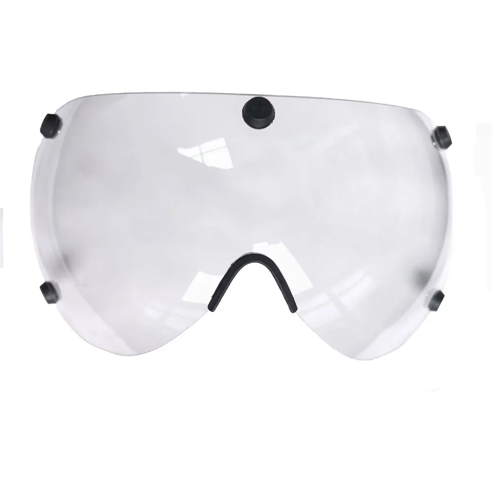 عدسة خوذة الترياتلون الاحترافية فائقة الوضوح وعدسة تبادل متعددة الألوان أحادية اللون مقترنة مع خوذة ركوب الدراجات TT #4