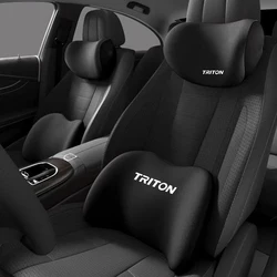 Reposacabezas de coche/almohada lumbar para el cuello, almohadilla lumbar adecuada para accesorios de coche Mitsubishi Triton