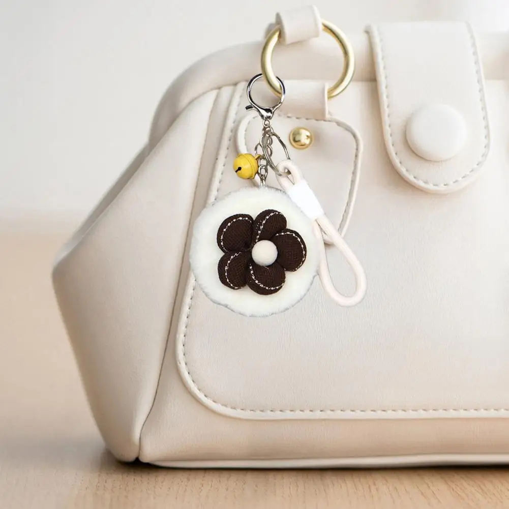 Pluszowe lusterko kosmetyczne Pluszowe lusterko do makijażu Przenośne lusterko podróżne z dwustronnym breloczkiem kosmetycznym o wysokiej jasności