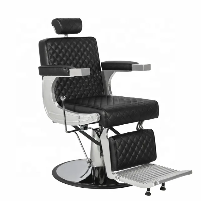 Classic Men's Barber Chair Antique for Sale;Fashion Beauty Salon Furniture;Black Hydraulic Chair Cheap Wholesale