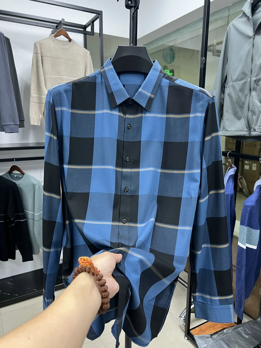 

Мужская повседневная рубашка с длинным рукавом, тонкая, универсальная, приталенная, в студенческом стиле, весенняя одежда