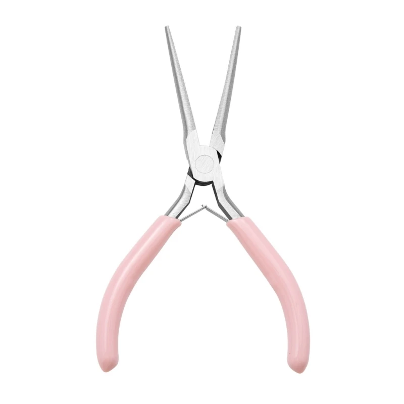 Shaping Tweezers Pink Design Stainless Steel Manicure Pinching Tools Dropship