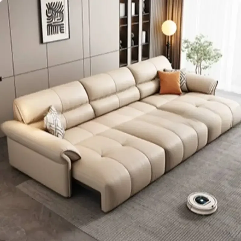 

Beige Classic Reclining Sofas Cheap Minimalist Modern Single Living Room Sofas High Quality Divano Soggiorno Furniture For Home