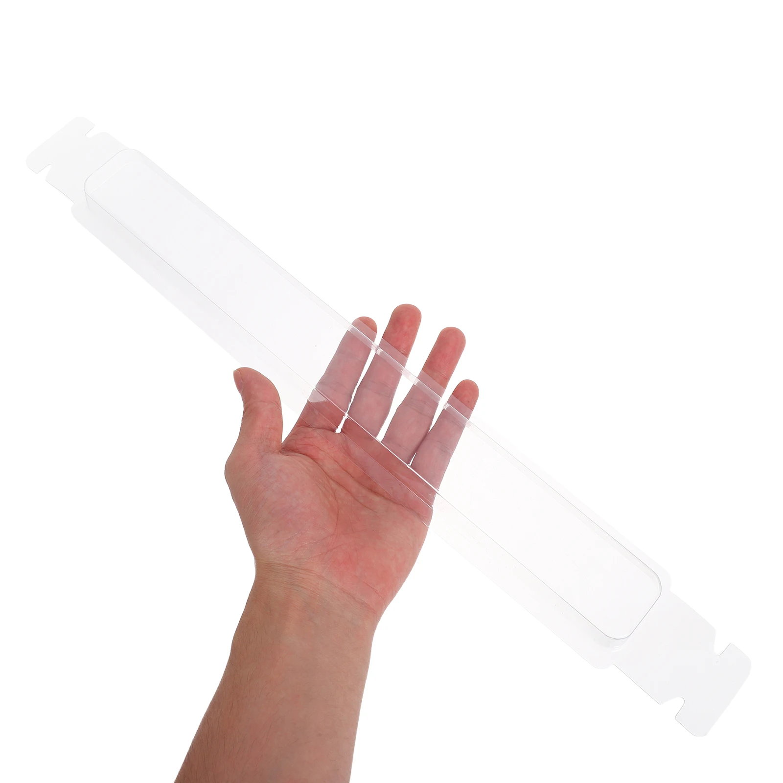 

20pcs Pointer Protection Box Clear Pvc Wall Clock Hands Shield For Damage Resistance Easy Installation Clock Accessories