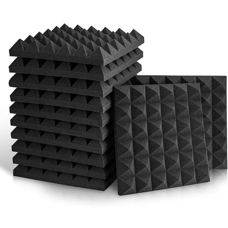 30cm*30cm*5cm Acoustic Foam Panels Soundproof Foam Wall Panels Studio Soundproofing on The Wall KTV Room Sound Proof Foam