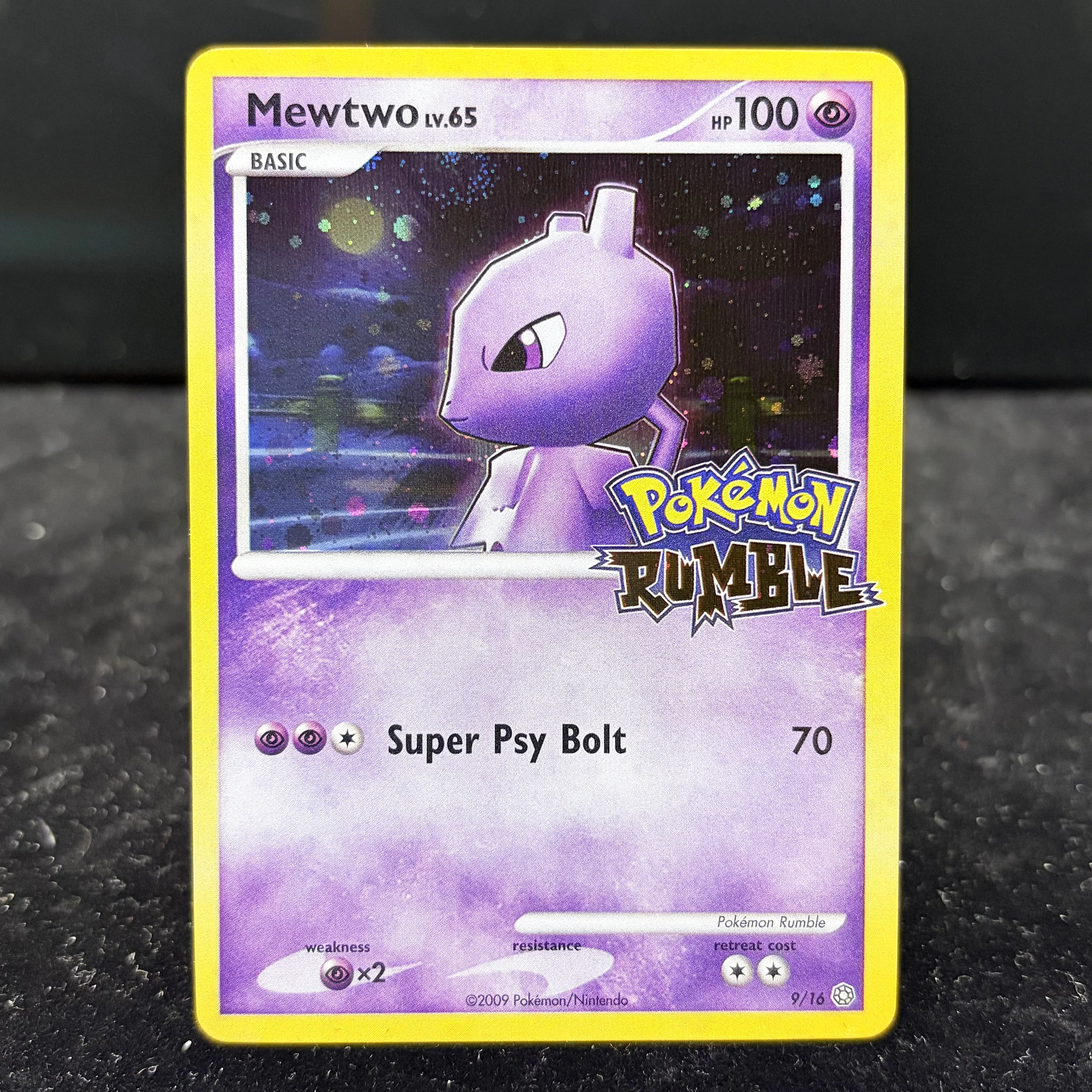 pokemon rumble mewtwo card Promo Holo BGS 9 Commemorate your favorite tabletop game with this Mewtwo Rumble 2009 Pokemon Rumble #9 PSA Authenticated 8 Card pokemon rumble mewtwo card 10/16