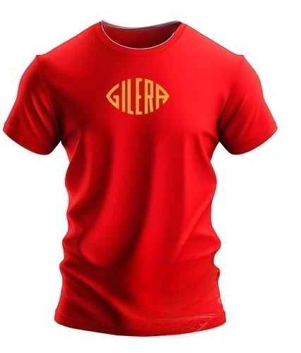 

GILERA T-SHIRT T-shirt MOTO HISTORICA ITALY Motogp Custom- T-shirt- Loose Cotton Short-sleeved T-shirt Summer 2025 New