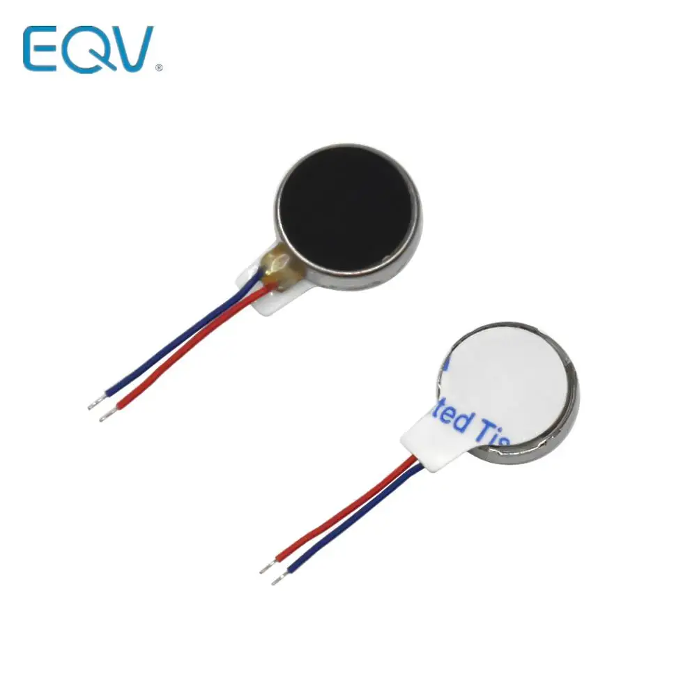 EQV 10x DC 3V 70mA 12000 RPM For Phone Coin Flat Vibrating Vibration Motor Vibration Motor G08 1027