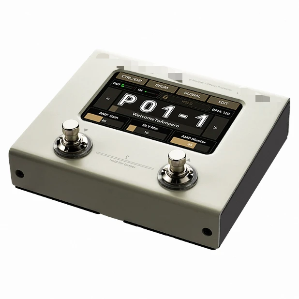 

1pcs MP-50 Effects Processor Guitar Bass Amp Modeling IR Cabinets Simulation Multi Language Multi-Effects