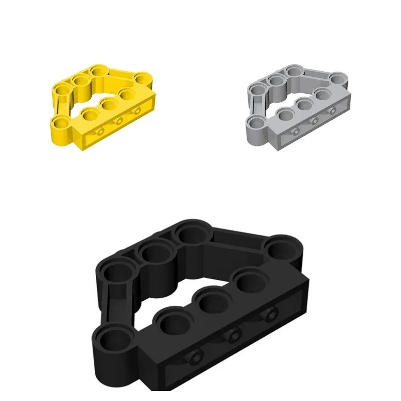 MOC 100PCS 32333 Porous Connection Brick Pin Connector 1x5x3 Replaceable Building Block Funny Toys Adults Boys Special Day Gift