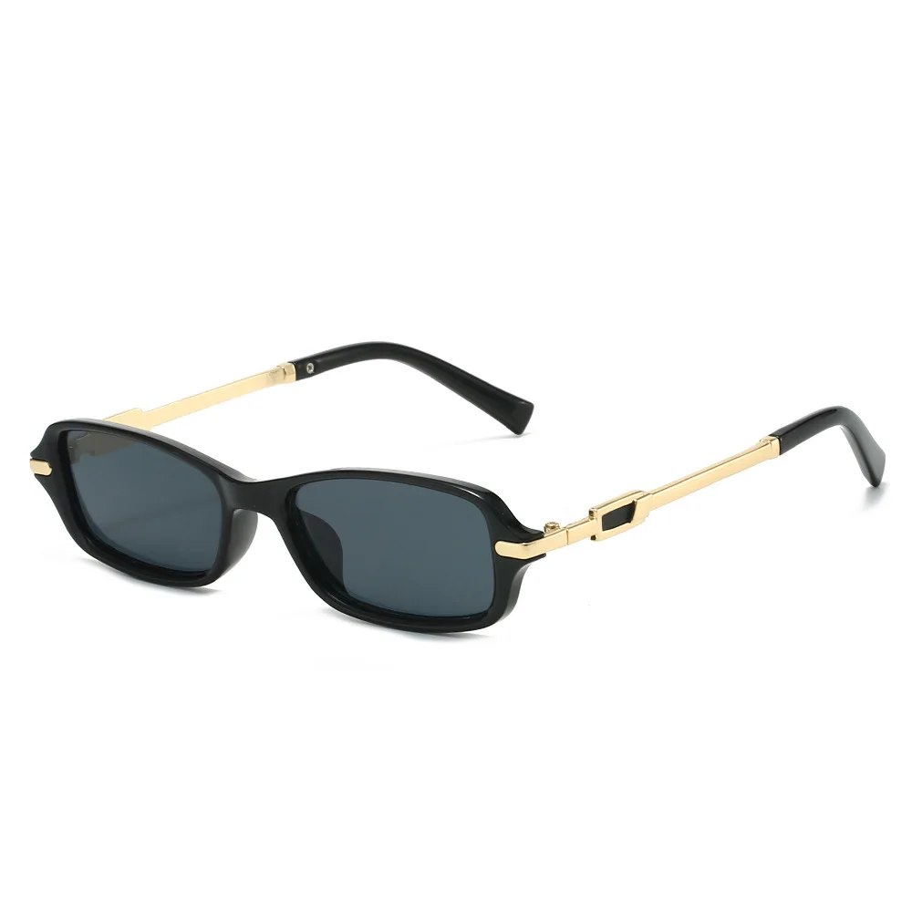 

Vintage Retro Small Rectangle Sunglasses UV400 Oval Quality Shades Women's SunShades Eyewear for Girls
