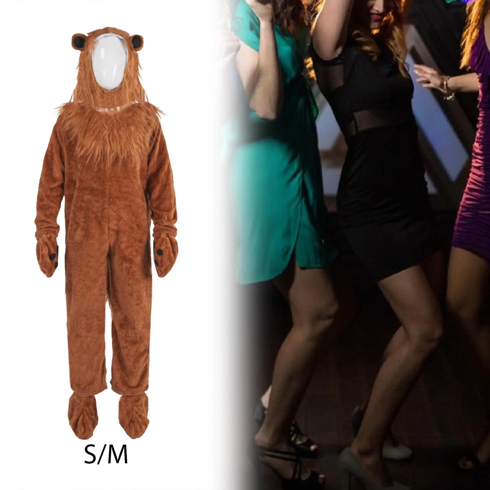 

Cosplay Lion Costume Clothes Carnival Masquerade Reusable Funny Themed Party Fancy Dress Portable Lightweight Halloween Costumes