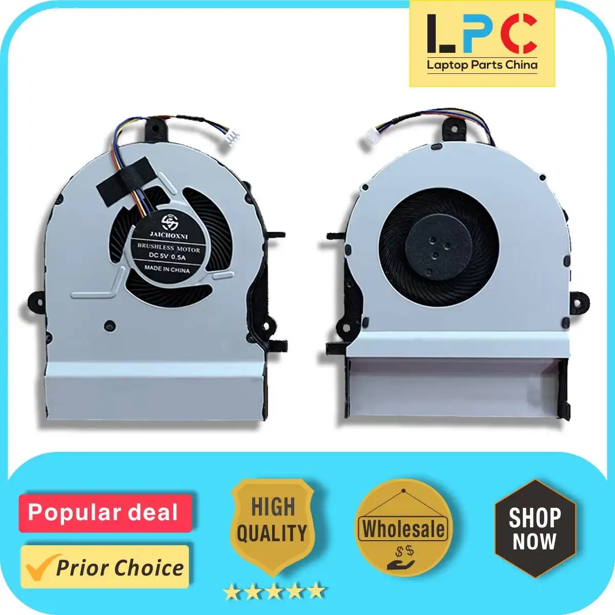 GPU Cooling Fan For ASUS A501L K501LB K501LX K501UX V505L 4Pin DC 5V 0.5A New Replacement Laptop Cooler Radiator Heat Sink