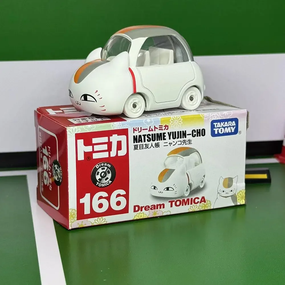 Takara Tomy Tomica Dream Tomica No. 166 Natsume's Book of Friends Nyanko Sensei Mini Car Toy Children Christmas Gifts Boy Toys