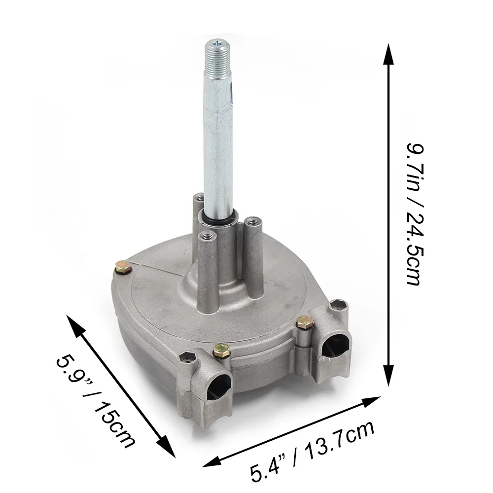Winibo Planetary Rotary Steering Kit Die Cast Zinc Alloy Helm Cover Galvanized Steel Shaft for Outboard Engine Marine Supplies