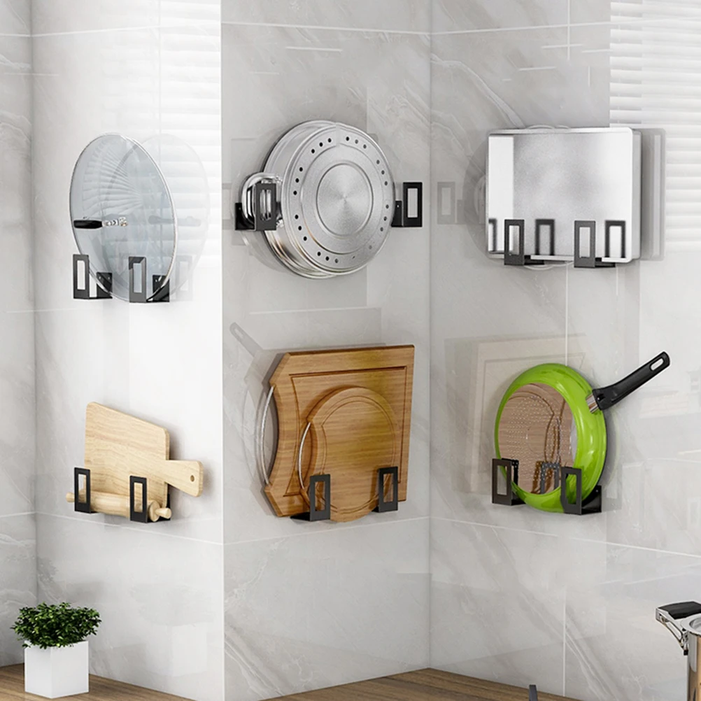 

Stainless Steel Rack Double Bar Pot Pan Hanger Bath Towel Holder Waterproof Rustproof Kitchen Bathroom Wall Mounted Storage