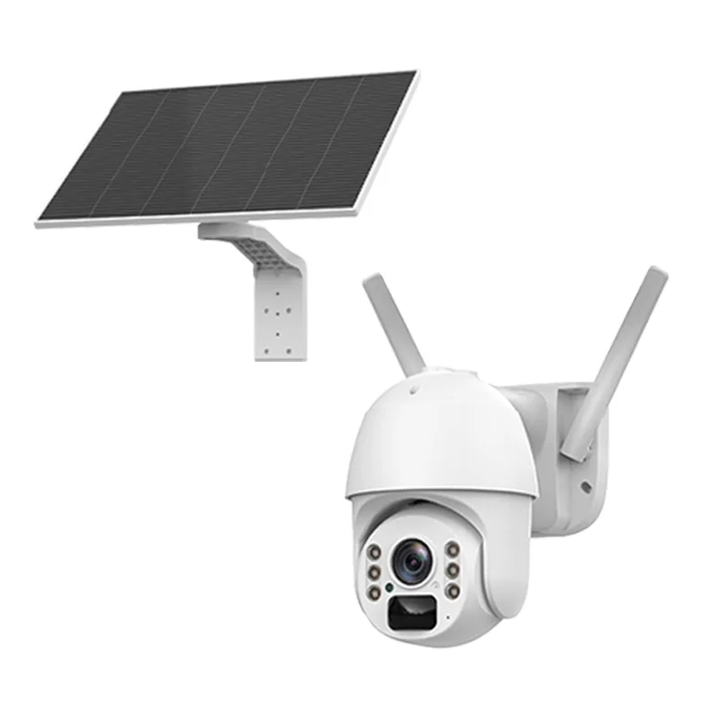 VSA V3 4G Solar smart camera HD 5MP PTZ Smart Home Security Camera 4G Solar Powered Wide Angle Full Color Night Vision CMOS