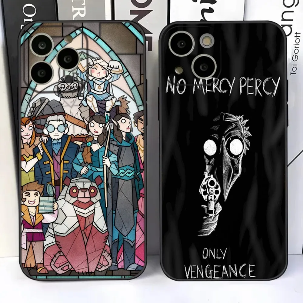 Cartoon L-Legend V-Vox Machina  Phone Case For iPhone 15,14,13,12,11 Plus,Pro,Max,XR,XS,X,7,8 Plus,SE,Mini Silicone Soft