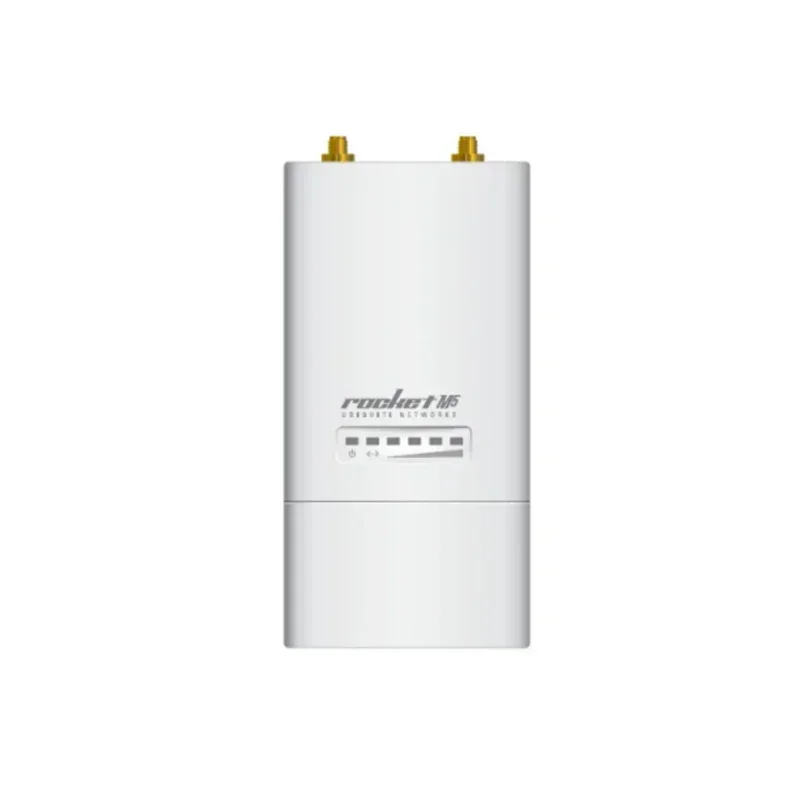 Ubiquiti-Puente de red inalámbrico RocketM5, punto de acceso WiFi de alta potencia 2x2 MIMO TDMA airMAX, 5GHz, M5