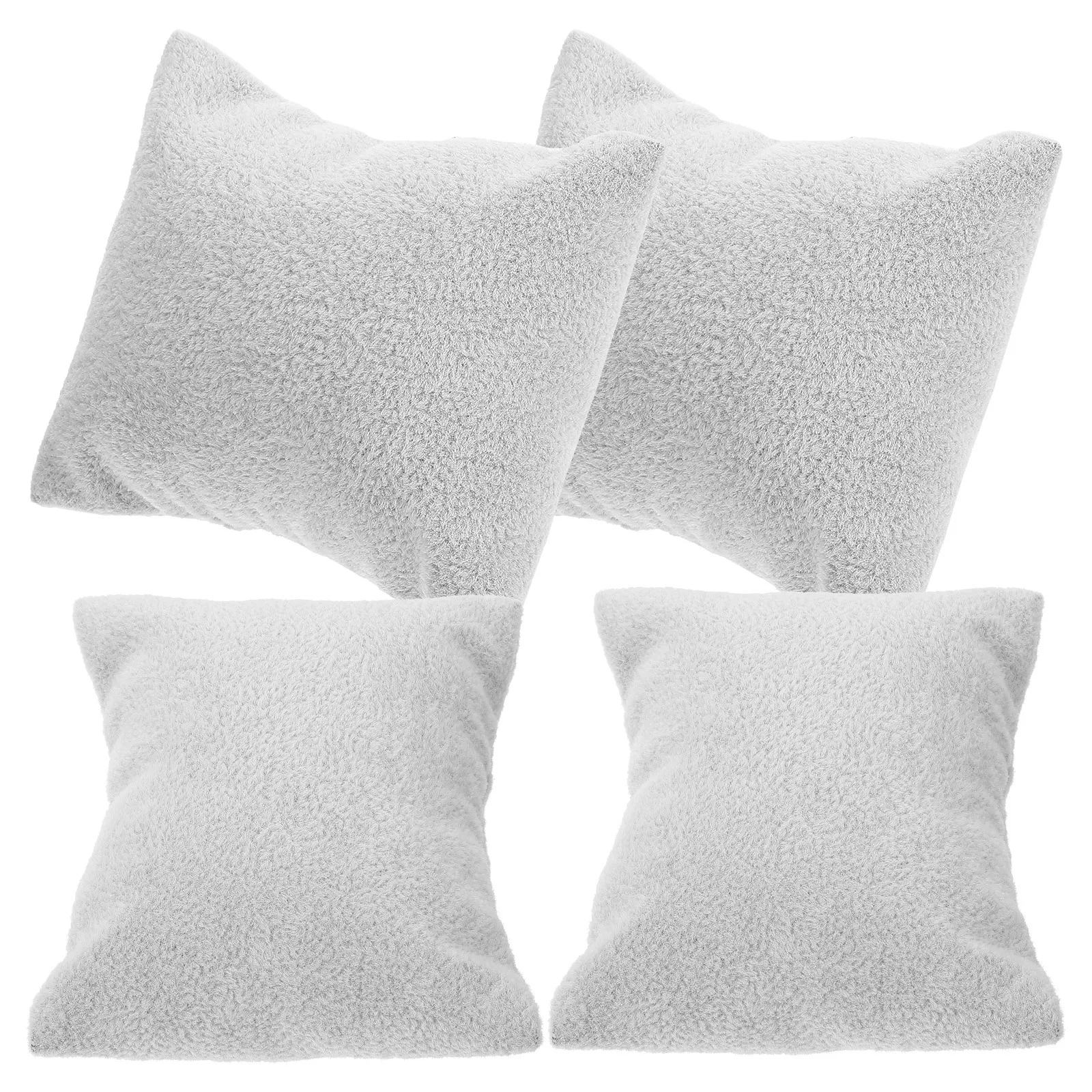 

4Pcs Soft Watch Display Pillows Square Jewelry Holders Bracelet Cushions Suitable for Watch Storage Organizer Bracelet Pillows