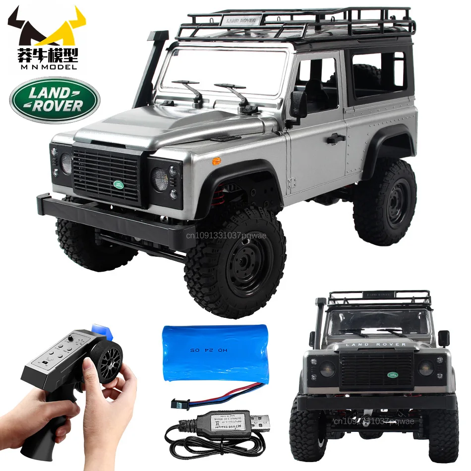 

MN MODEL 1:12 4x4 Remote Control D90 Defender Car Outdoor Wading Off-road Vehicle Rock Crawler All Terrain Truck Model Adult Toy