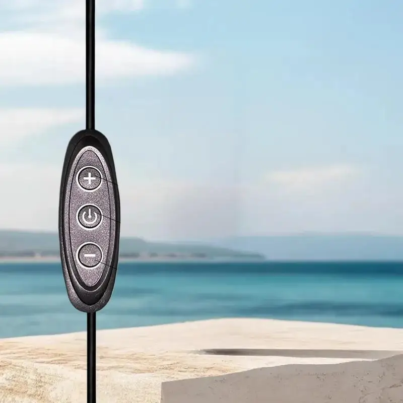 1 قطعة 5 فولت 2A 10-level يعتم كابل الطاقة ل مصباح ليد مصباح سرعة تحكم كابل 3KEY USB مفاتيح باهتة