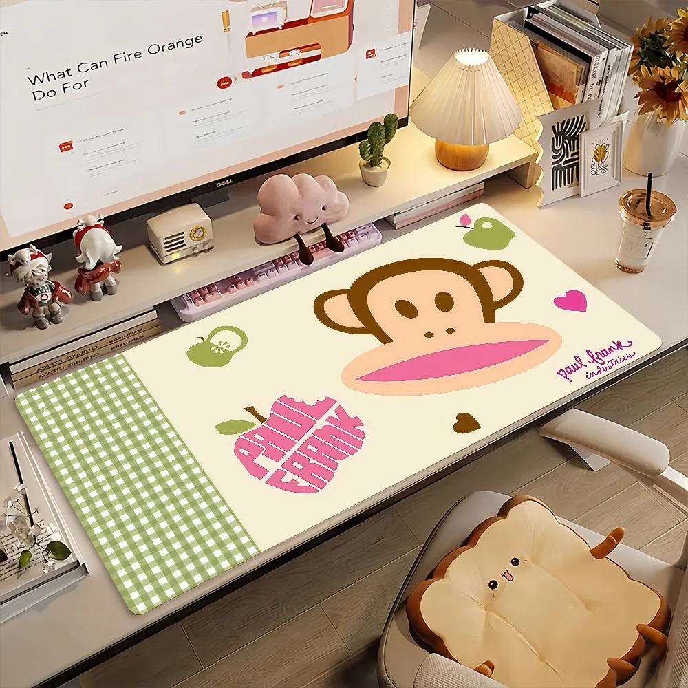 Music Monkey P-Paul F-Frank I-Industries Mouse Pad Computer Laptop Rubber Non-slip Mouse Mat Mousepad Gamers Decoracion Desk Mat