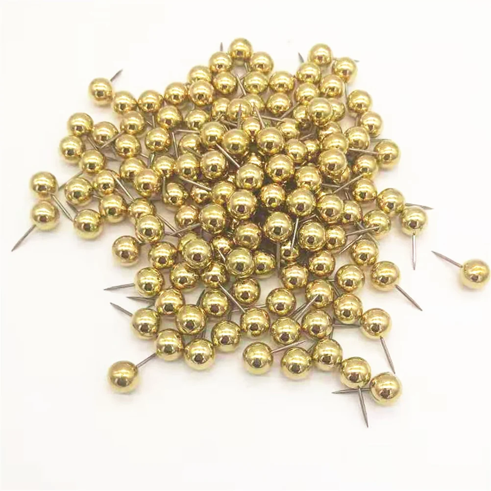 

1 set Ball Head Pins Colorful for Sewing Clothes Crafting Projects Long Lasting Storage Easy Knitting Hats Bags Fishing