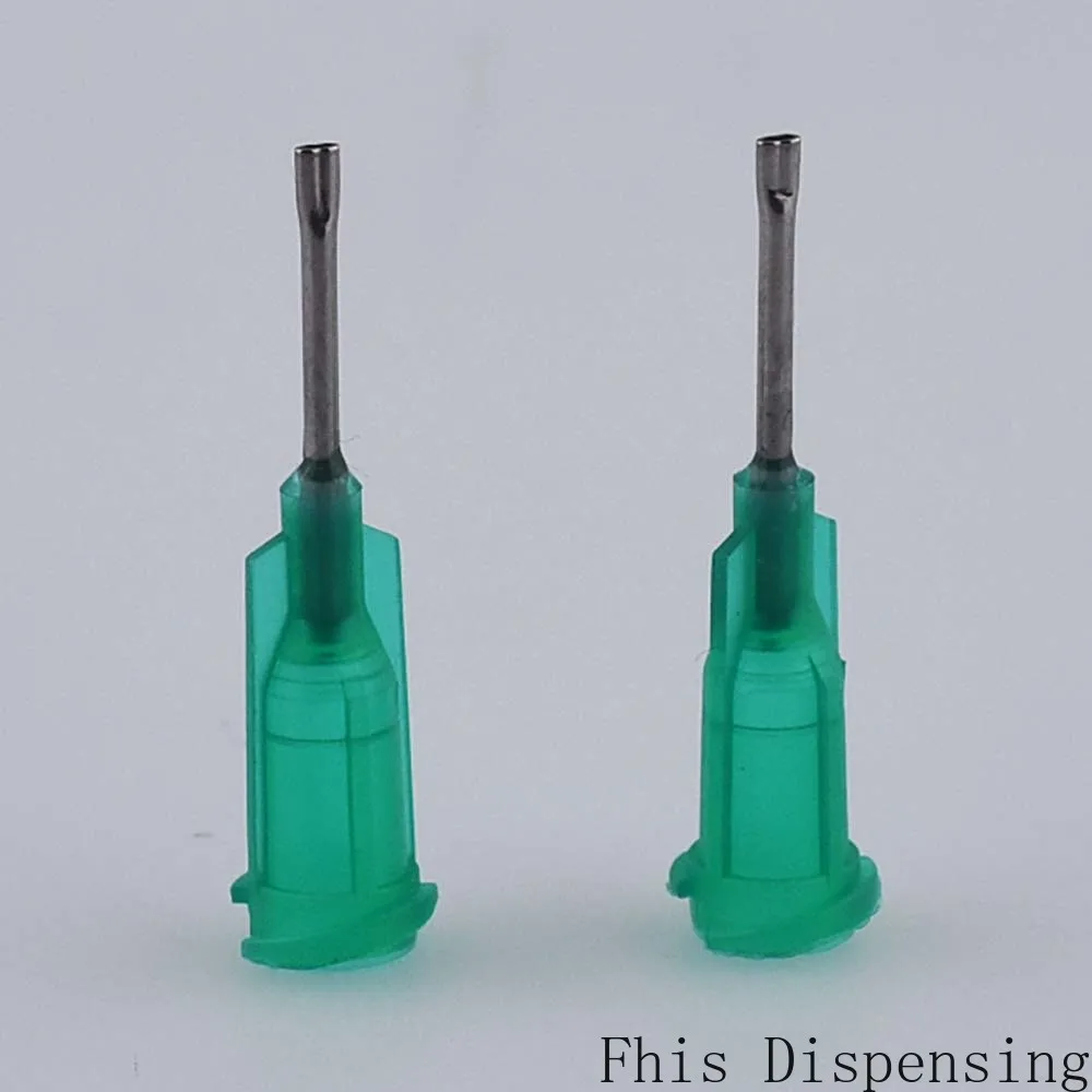パックの100フラットノズル0.5 "管長調剤針18グラム