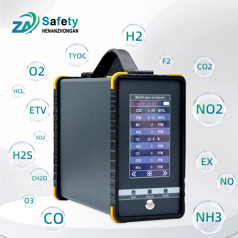 Hot-selling handheld multi-gas detector S360 gas detection device can detect 16 kinds of gases