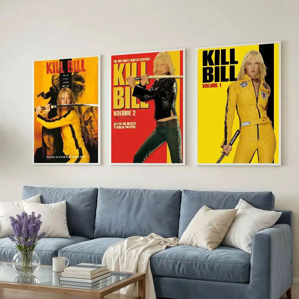 Movie Kill Bill Posters Dormitory Decorations Bedroom And Living Room Wall Murals Souvenirs