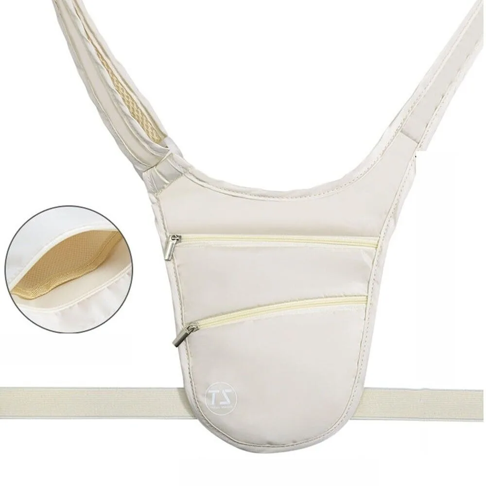 

New Anti-theft Sports Waist Bag Breathable Multifunctional Invisible Belt Bag Big Capacity Gym Money Belt