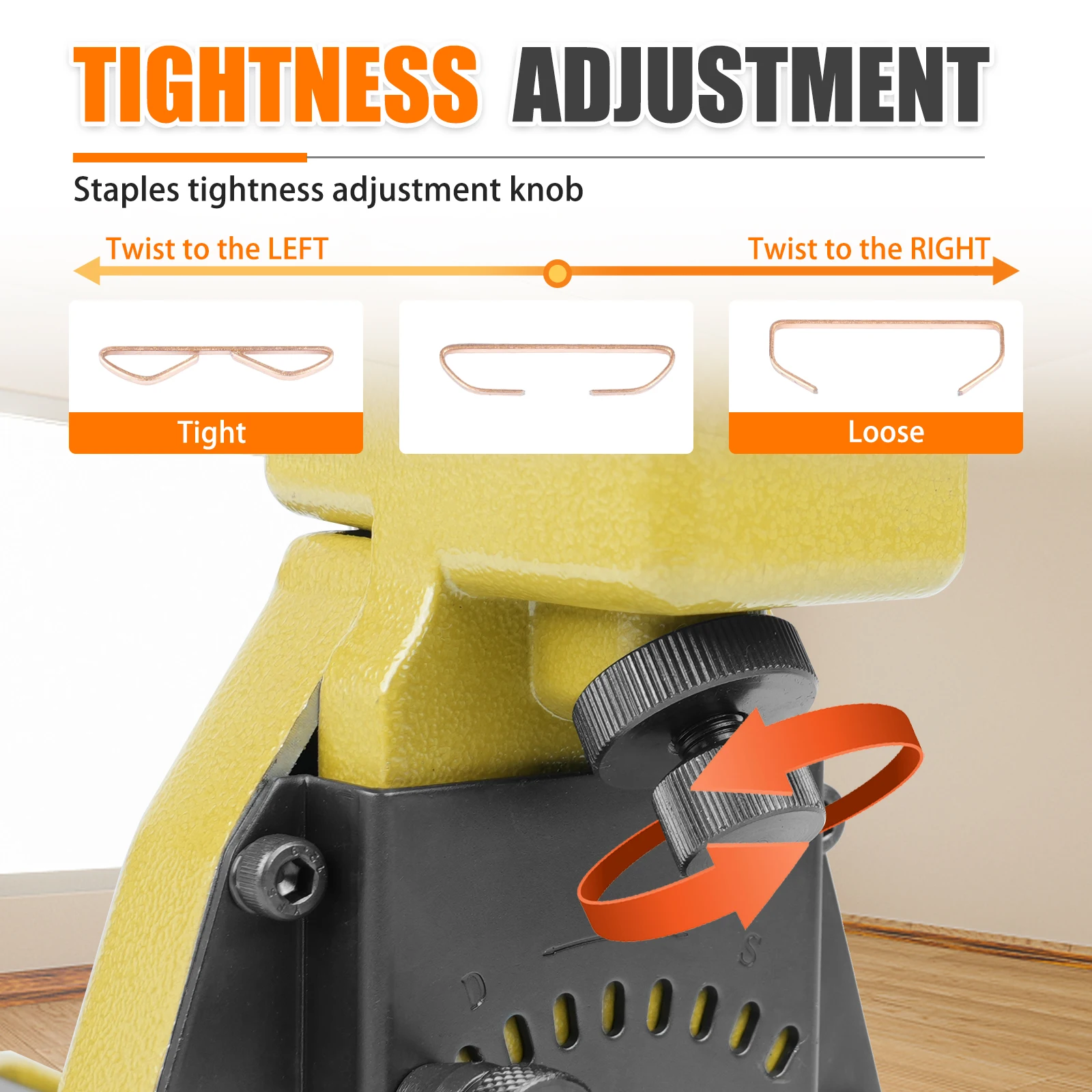 Manual Carton Closing Stapler15-18MM Sealing Machine for Box or Cartons with 2 Staples Closing Stapler Carton Box Tool Packing