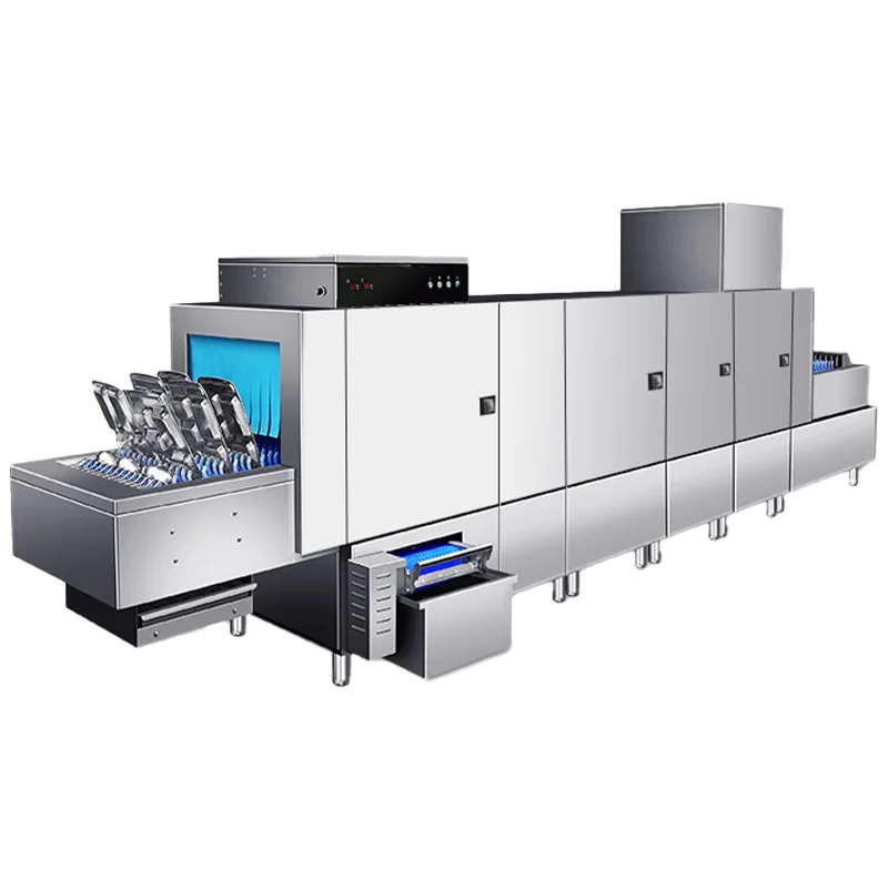 

Industrial Freestanding Commercial Semi-Integrated Electric Dishwasher Stainless Steel App-Controlled Drying 16 Hotel