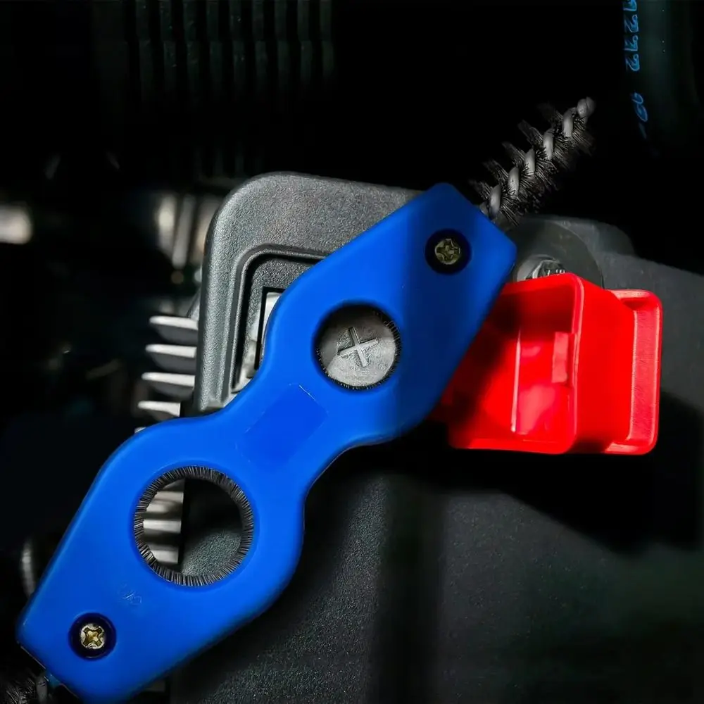 

Double-headed 4 in 1 Copper Pipe Brush Inside Outside Cleaner Copper Tube Polishing Tool Reamer Chamfering Wire Brush PVC Pipe