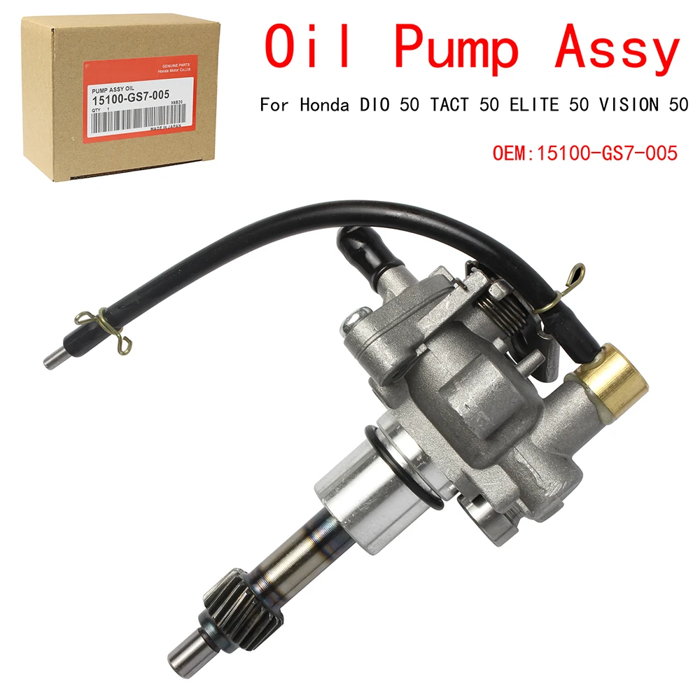 Pompa Oli Pump Assy For Honda DIO 50 TACT 50  ELITE 50 VISION 50 15100-GS7-005