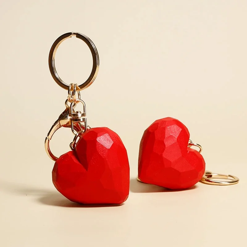 

Solid Wood Heart Wood Carving Pendant，Romantic，Keychain，Wooden Art，Car Mirror Ornament，Backpack Charm，Desk Buddy