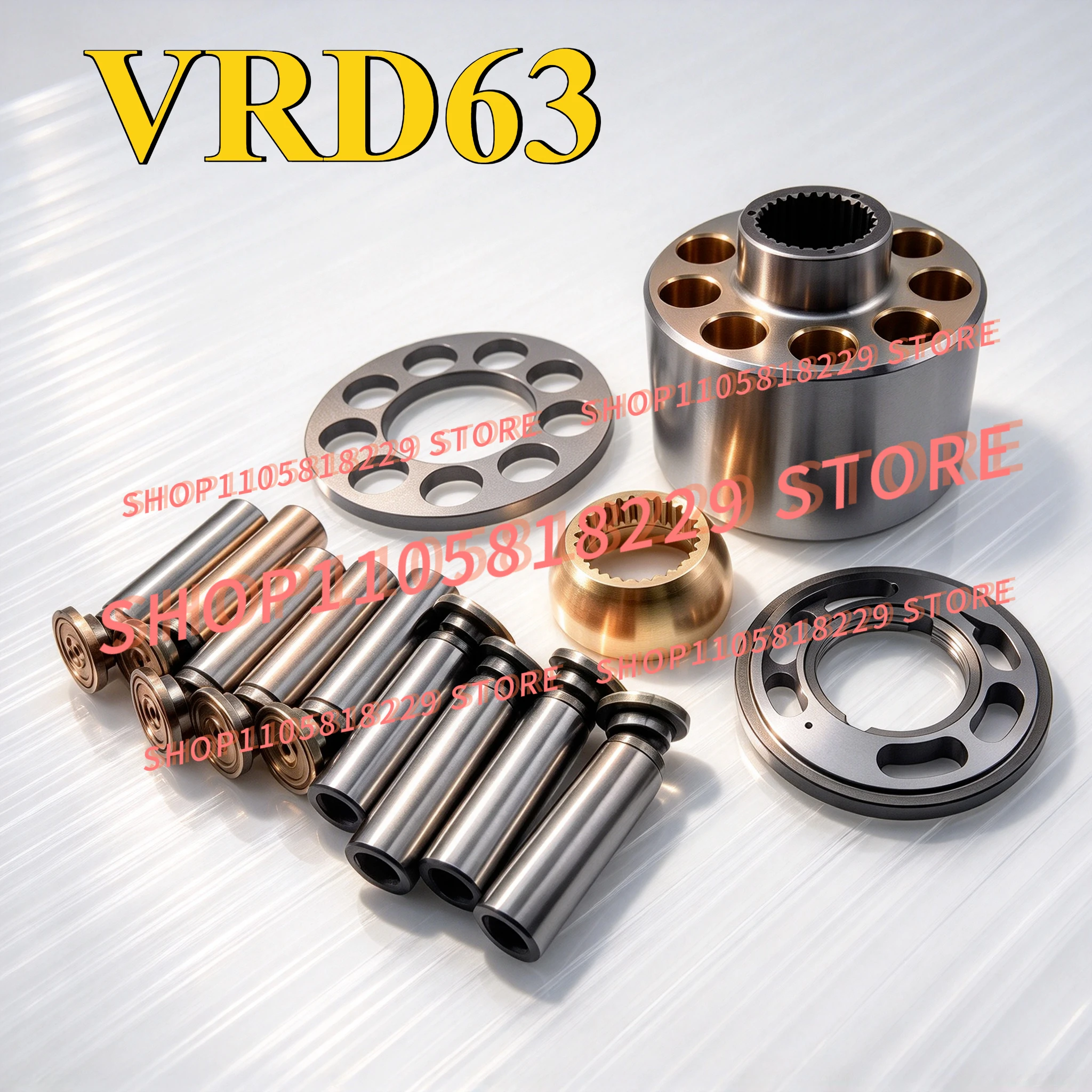 VRD Series Hydraulic Pump Maintenance Kit VRD63 E120B Excavator Pump Rotating Group Kit