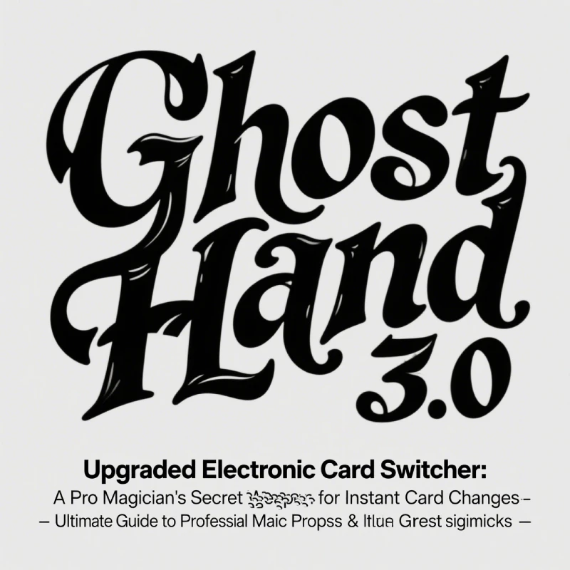 Verbesserter elektronischer Kartenschalter Ghost Hand 3.0: ultimativer Leitfaden für professionelle Zauberrequisiten und Illusionsgeschenke
