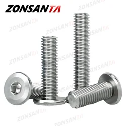 M3 M4 M5 M6 M8 Large Flat Hex Hexagon Socket Head 304 Stainless Steel Allen Furniture Rivet Screw Connector Joint Bolt