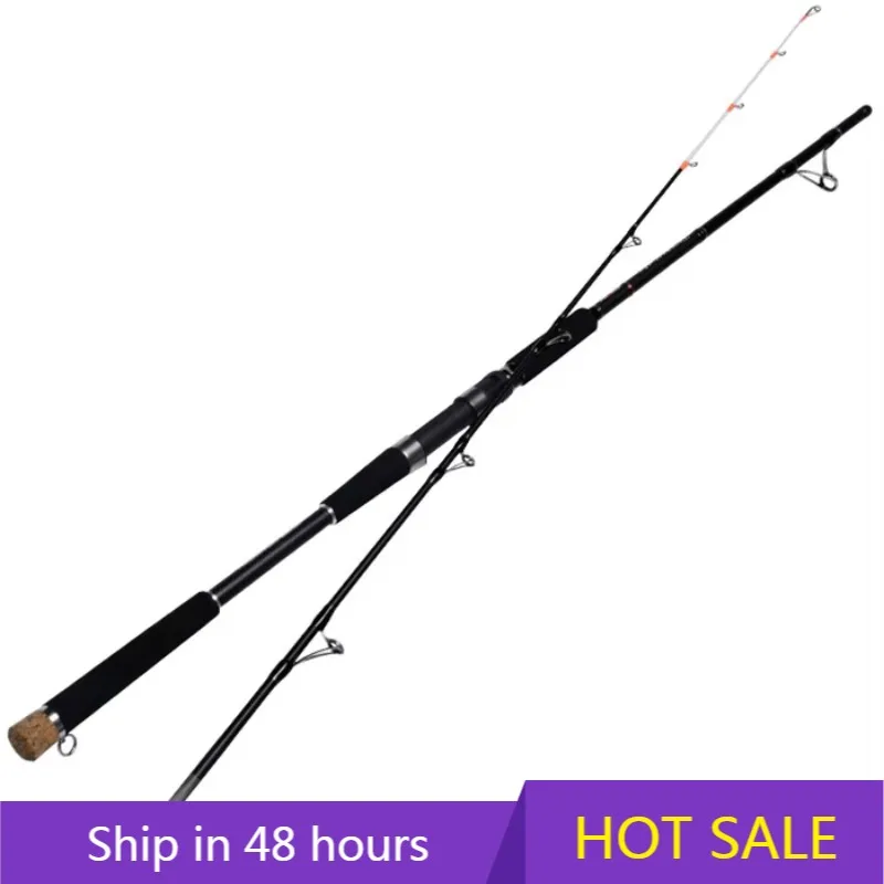 

YTYIN LUTAC Hot Sale Outdoor Sports for Sea 1.8m H Power 2 Section Spinning Fishing Rod Fishing Tool